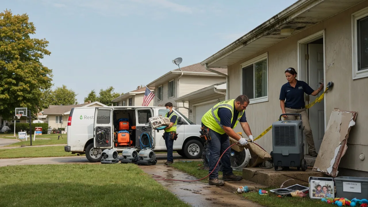Water Damage Restoration in Amherst, SD near me